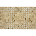 Betsan Cream Stone Matte Glass Mosaic 25x25 Betsan Cream Stone Matte Glass Mosaic 25x25