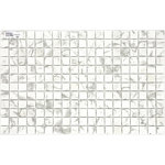 Betsan Carrara Matte Glass Mosaic 25x25 Betsan Carrara Matte Glass Mosaic 25x25